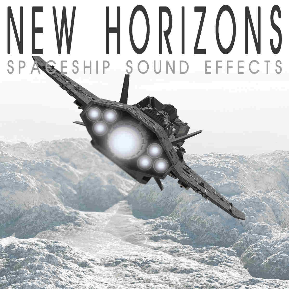 Sound Response - New Horizons - Spaceship Sound Effects Sample Packs Software GUI Artwork